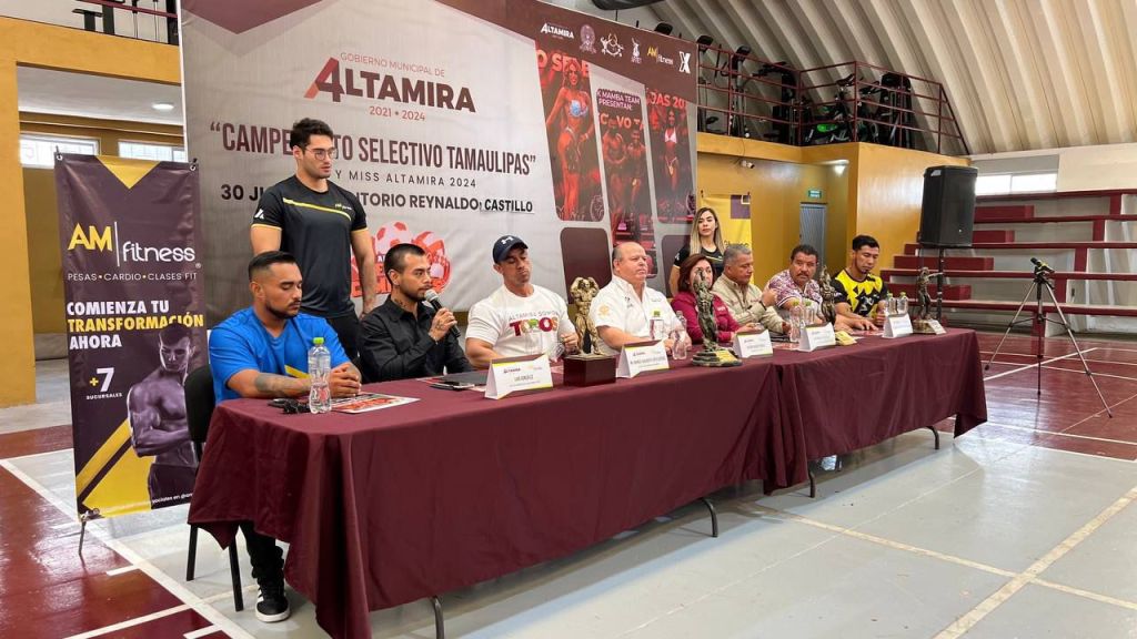 FOMENTA ALTAMIRA EL DEPORTE DEL FISICOCONSTRUCTIVISMO CON CAMPEONATO&nbsp;SELECTIVO