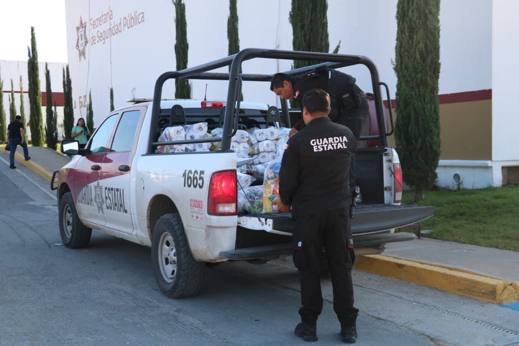 Continúa Secretaría de Seguridad Pública apoyando a comunidades afectadas por&nbsp;“Alberto”