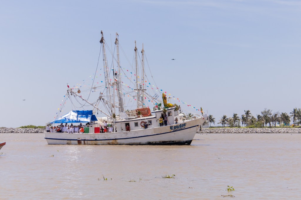 Realizan procesión náutica de la Virgen del&nbsp;Carmen