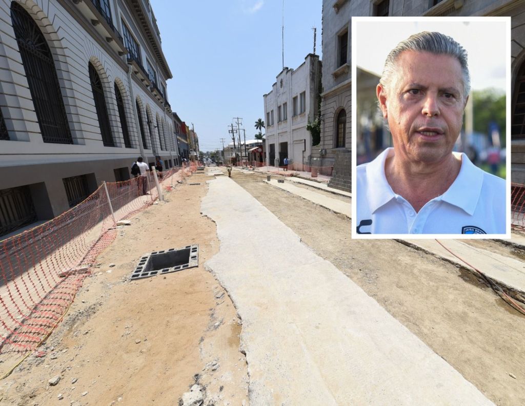 Supervisa Chucho Nader Avance de Conversión en Vialidad de la Zona&nbsp;Centro