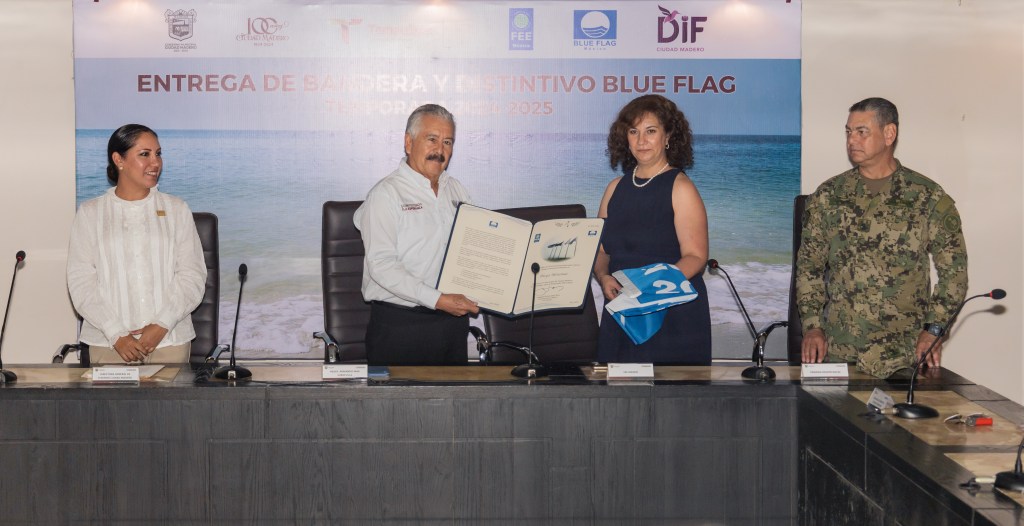 Recibe Playa Miramar por quinto año consecutivo la Bandera y Distintivo Blue&nbsp;Flag
