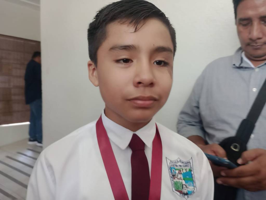 Joven Altamirense obtiene el segundo lugar en concurso de oratoria sentimiento juarista nivel&nbsp;estatal.