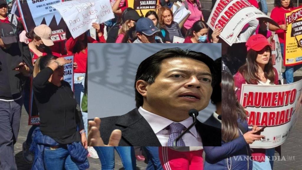 TOTAL, RECHAZO DE MAESTROS “AL SINVERGUENZA” DE MARIO&nbsp;DELGADO