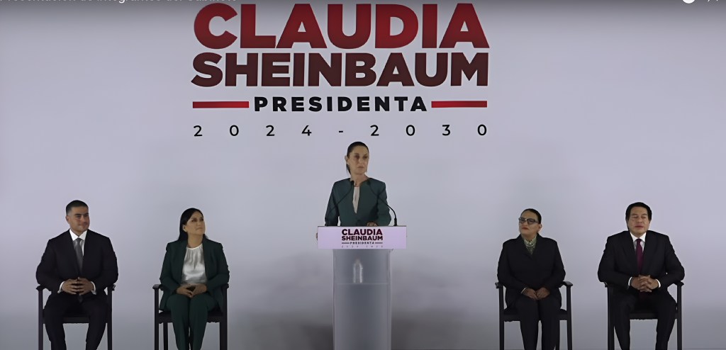 Claudia Sheinbaum presenta nuevos integrantes de su gabinete en conferencia de&nbsp;prensa