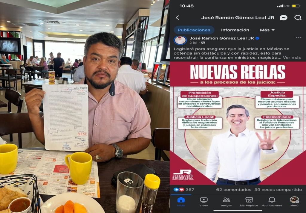 AL SENADO, HARÁN LLEGAR DENUNCIA CONTRA “EL&nbsp;JR”.