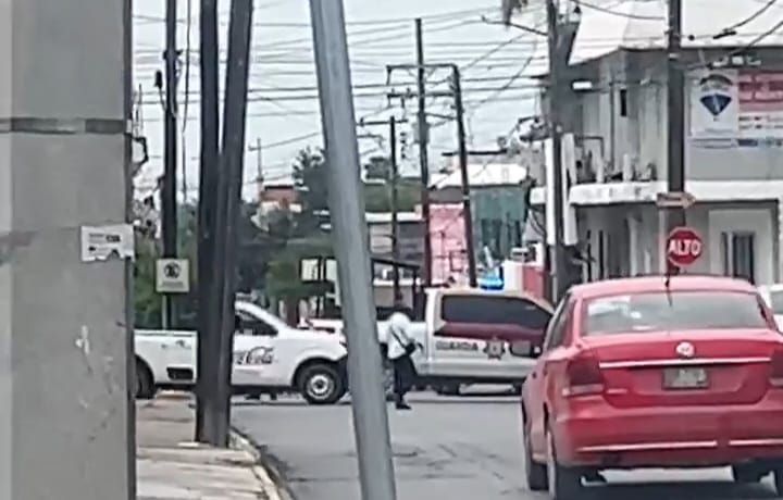Tras persecución Guardia Estatal captura a presunto delincuente en&nbsp;Reynosa.