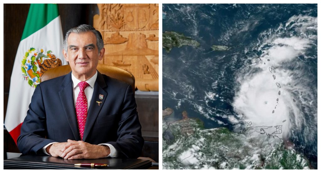 Américo Villarreal Anaya activa alerta ante huracán «Beryl»; preparativos en&nbsp;marcha