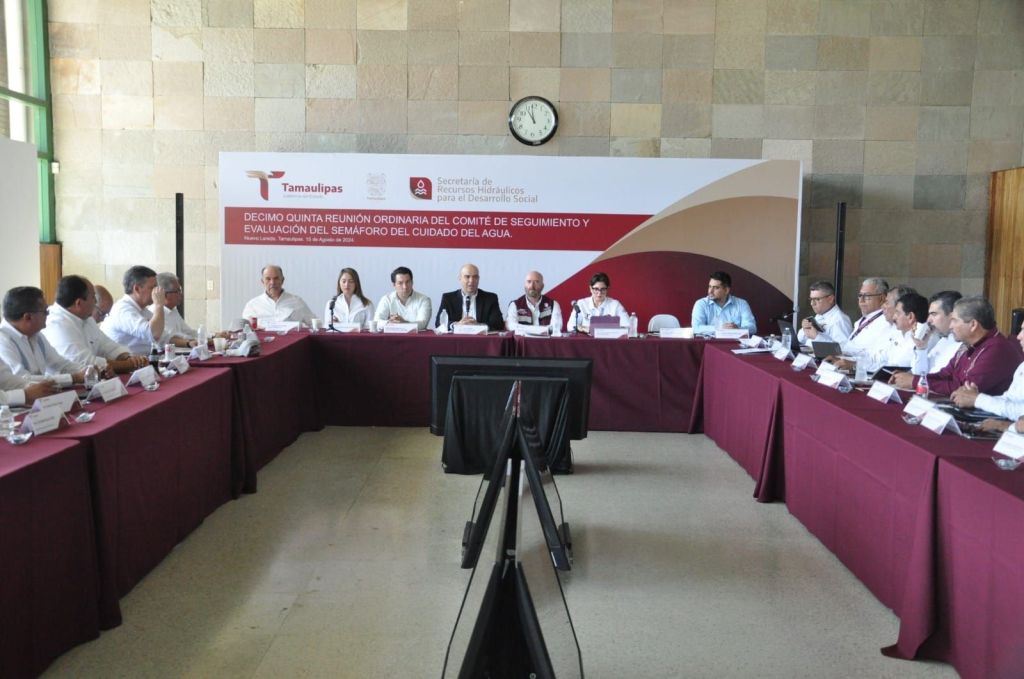 Actualizan Semáforo del Cuidado del Agua para&nbsp;Tamaulipas