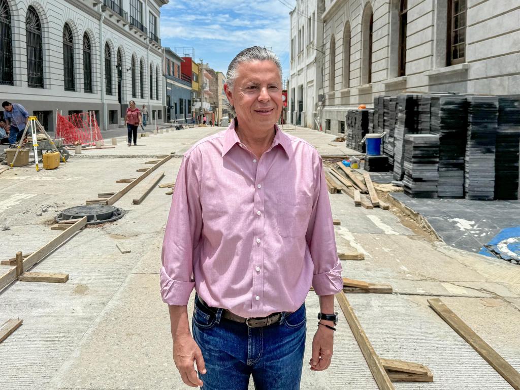 Avanza Obra de Vialidad Semipeatonal en Zona Centro de&nbsp;Tampico