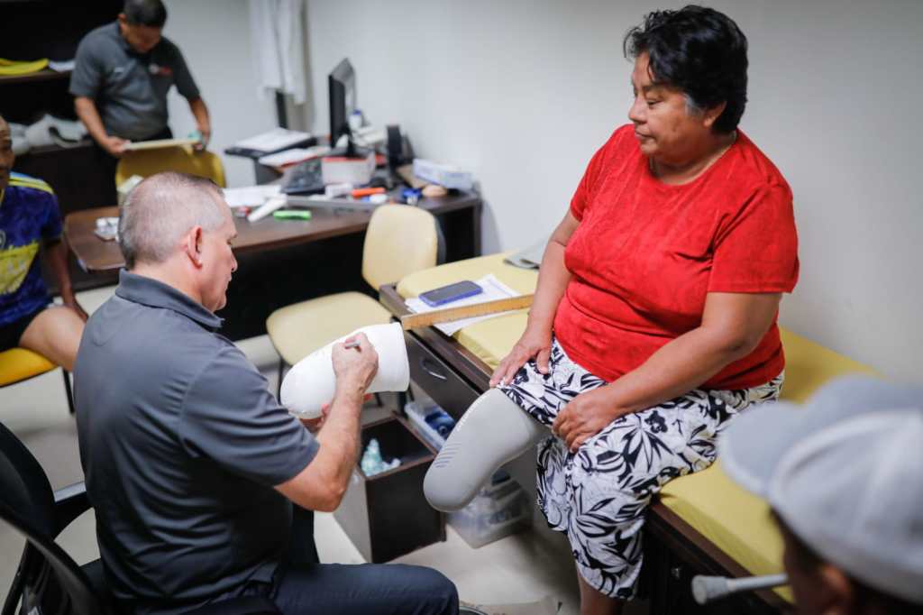 Valora DIF Tamaulipas a pacientes que requieren prótesis de extremidades y aparatos ortopédicos en 21&nbsp;municipios