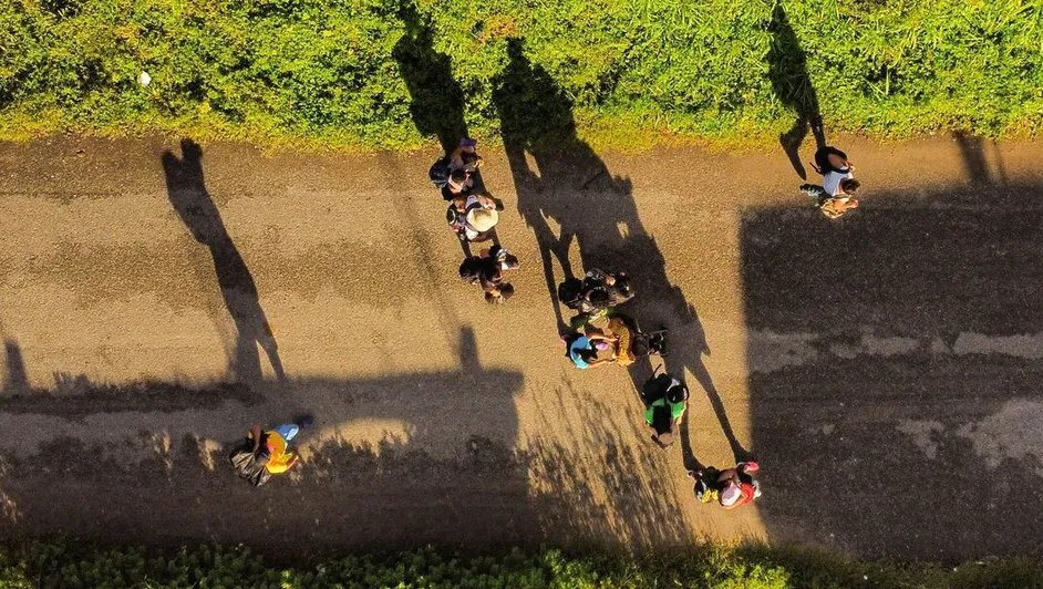 Caravana de Jesucristo detenida por enfermedades y lluvias en&nbsp;Oaxaca