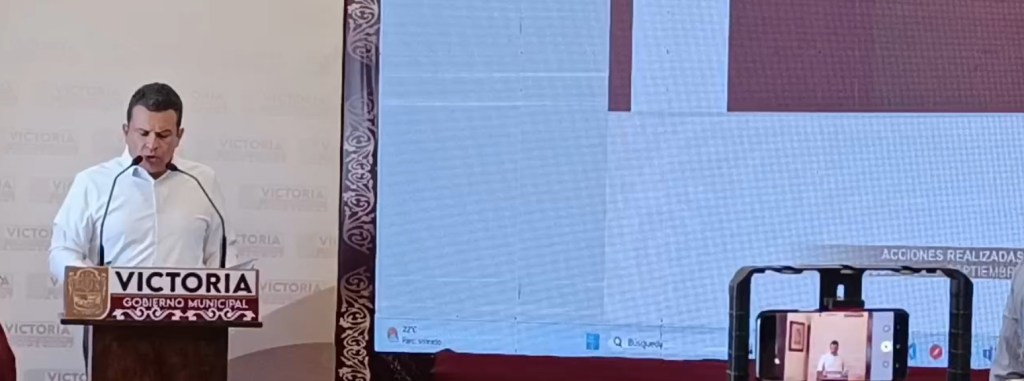 Lalo Gattás presenta avances en obras y mantenimiento de Ciudad&nbsp;Victoria