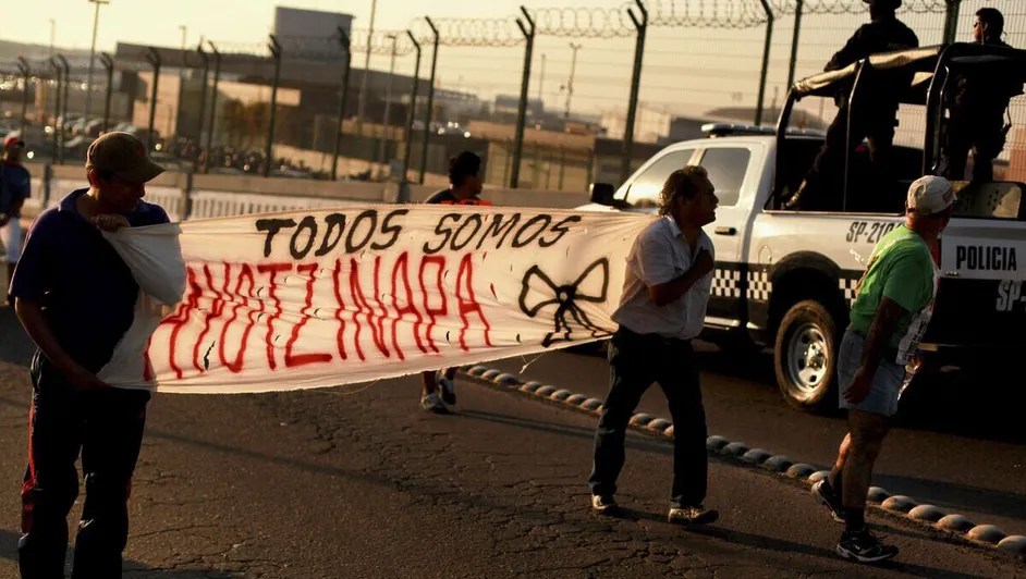 Marchas en conmemoración del décimo aniversario de la desaparición de los 43 normalistas de&nbsp;Ayotzinapa