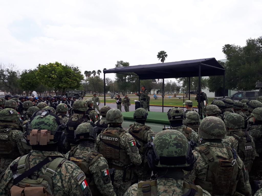 Ejercito ofrece informe de&nbsp;actividades