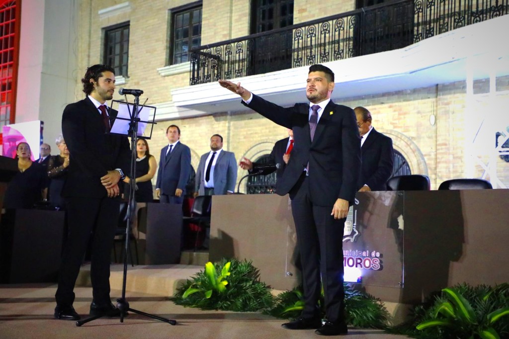 Rinde protesta Beto Granados; es el nuevo alcalde de&nbsp;Matamoros