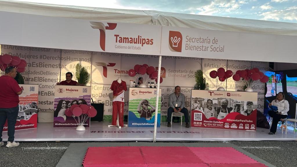 Ofrece SEBIEN cultura, deportes y arte en la Feria&nbsp;Tamaulipas