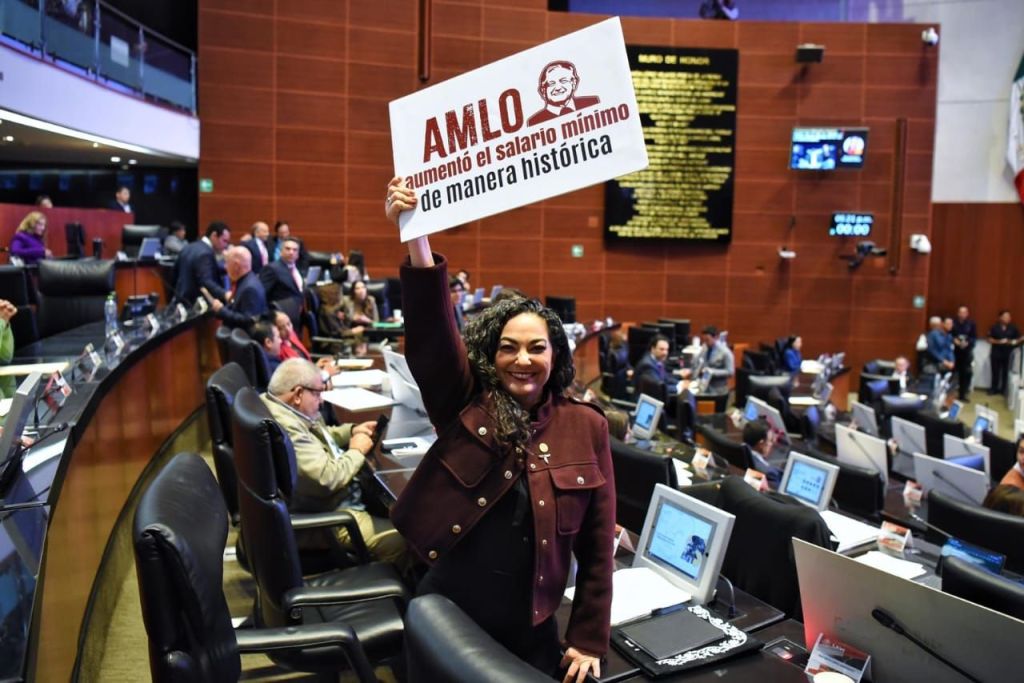 Salario mínimo siempre tendrá aumentos por encima de la inflación: Olga&nbsp;Sosa