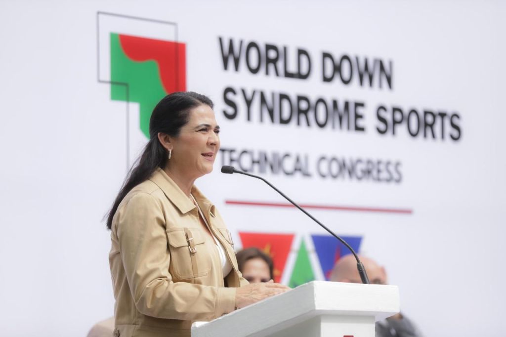 Inaugura Mónica Villarreal 1er. Congreso Mundial para Deportistas con Síndrome de&nbsp;Down