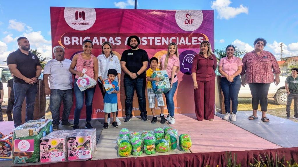 Lleva el Gobierno Municipal y el Sistema DIF brigada asistencial a Infonavit Los&nbsp;Ébanos