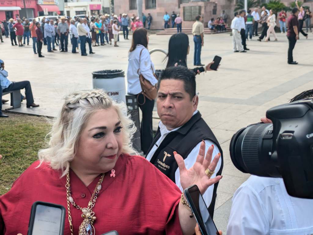 Adriana Lozano anuncia reducción histórica de la deuda en&nbsp;Tamaulipas