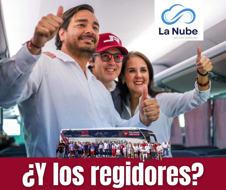 Alcalde Carlos Peña presume autobús con sus ‘cuates’ y ningunea al&nbsp;Cabildo