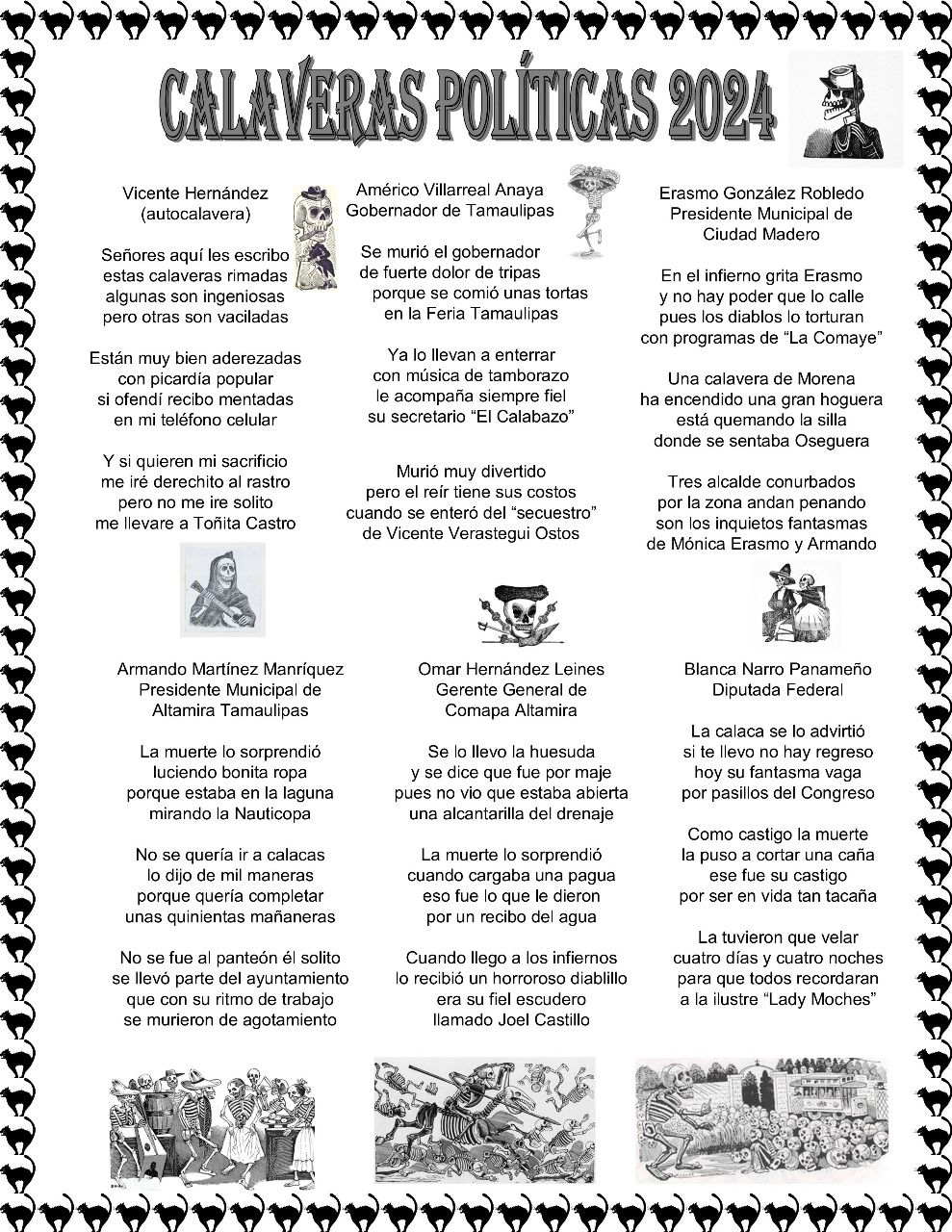 Calaveras políticas 2024