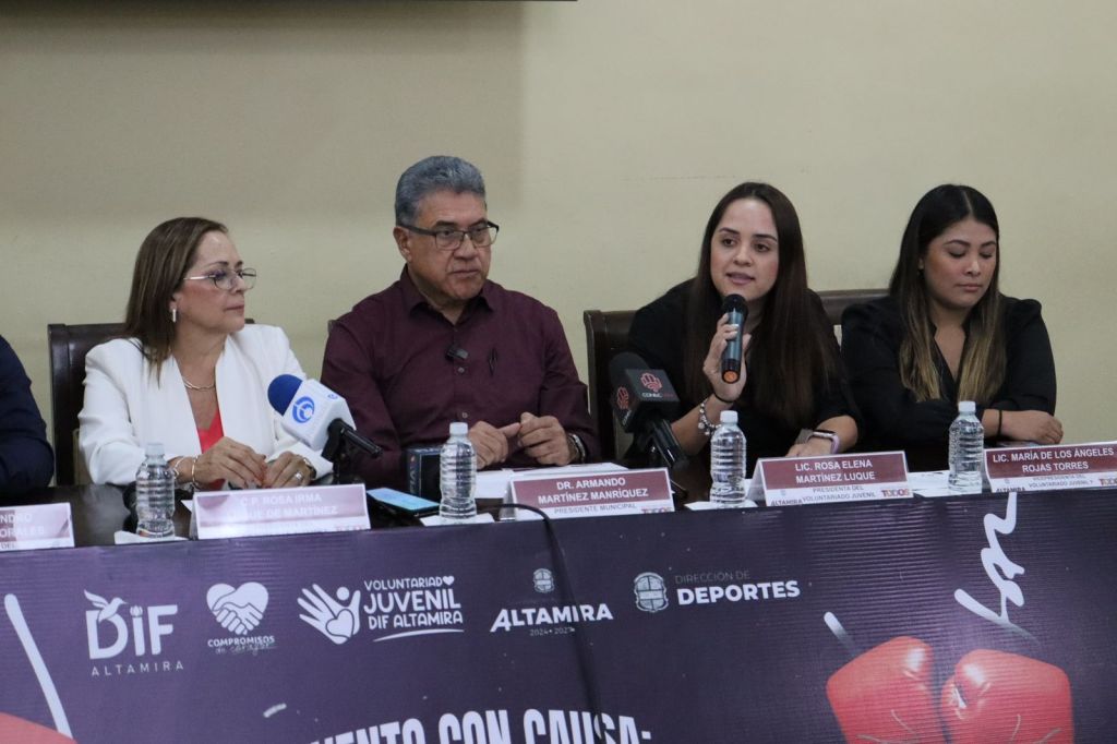Gobierno de Altamira invita al evento «Knock Out Contra la&nbsp;Violencia»