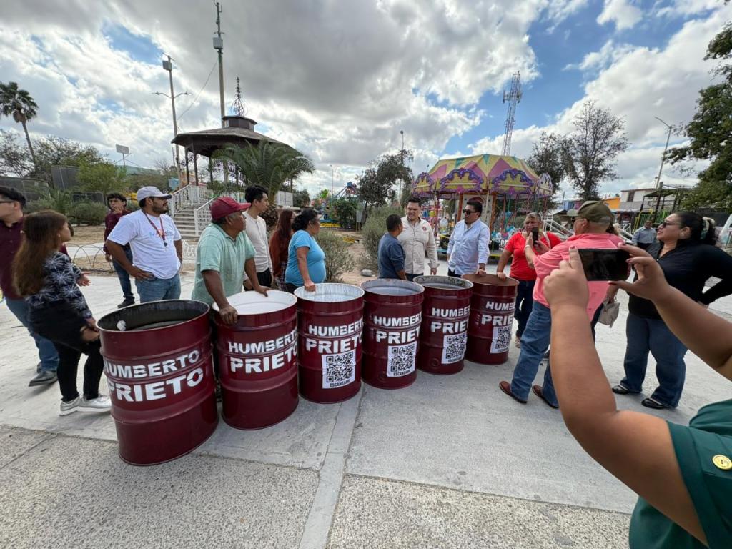 Convive Diputado Presidente Humberto Prieto Herrera con familias en&nbsp;Reynosa.