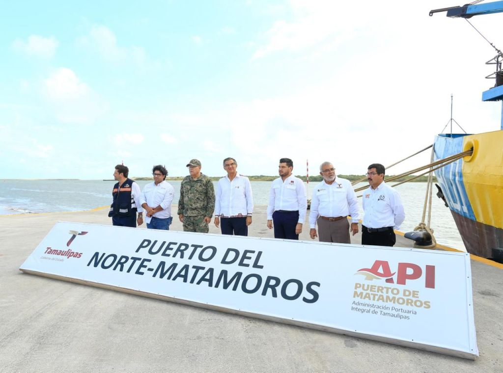 Supervisa gobernador avances del Puerto del Norte en&nbsp;Matamoros
