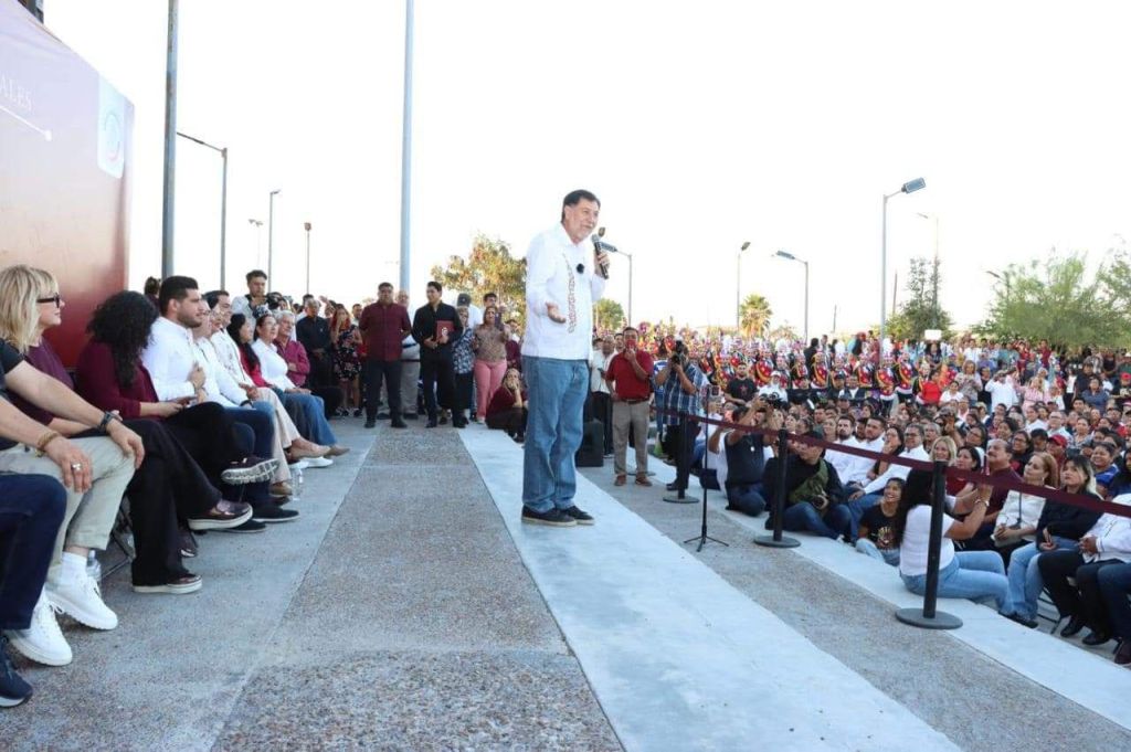 Concluyen Gerardo Fernández Noroña y Olga Sosa, asambleas informativas en&nbsp;Matamoros