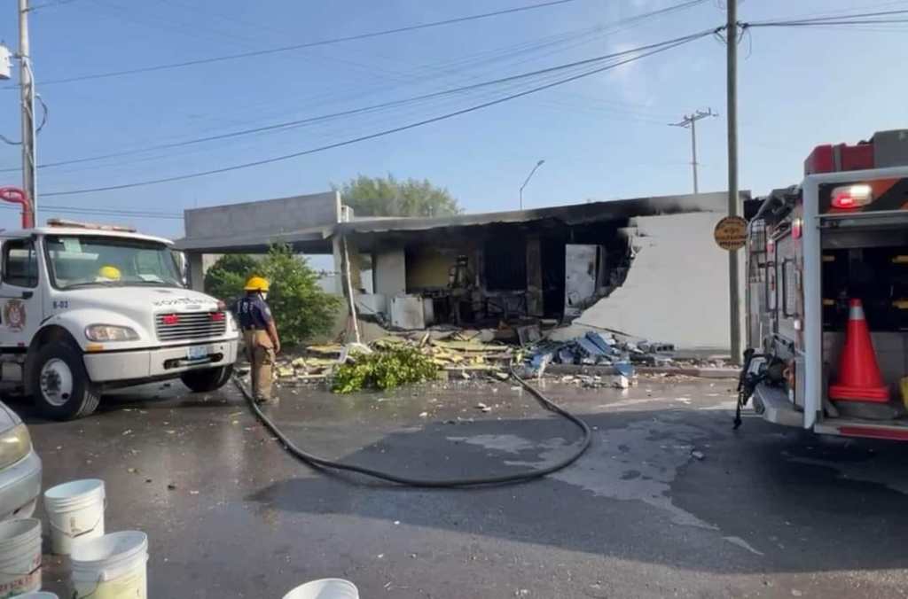 Explosión por acumulación de gas deja a un hombre herido en&nbsp;Reynosa
