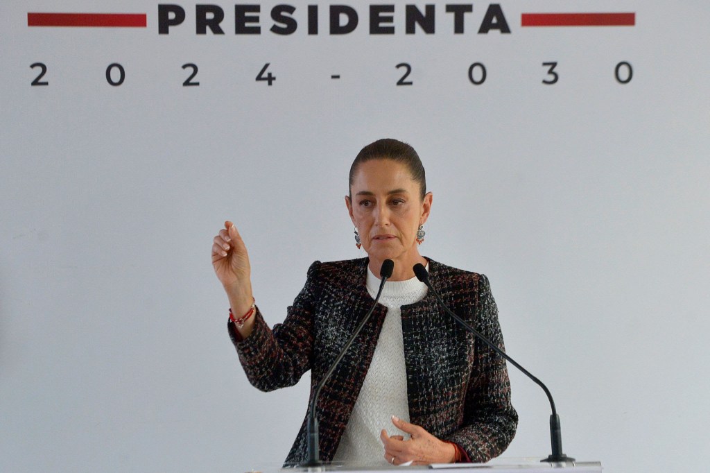 Sheinbaum presenta plataforma digital para monitoreo de seguridad en todo el&nbsp;país