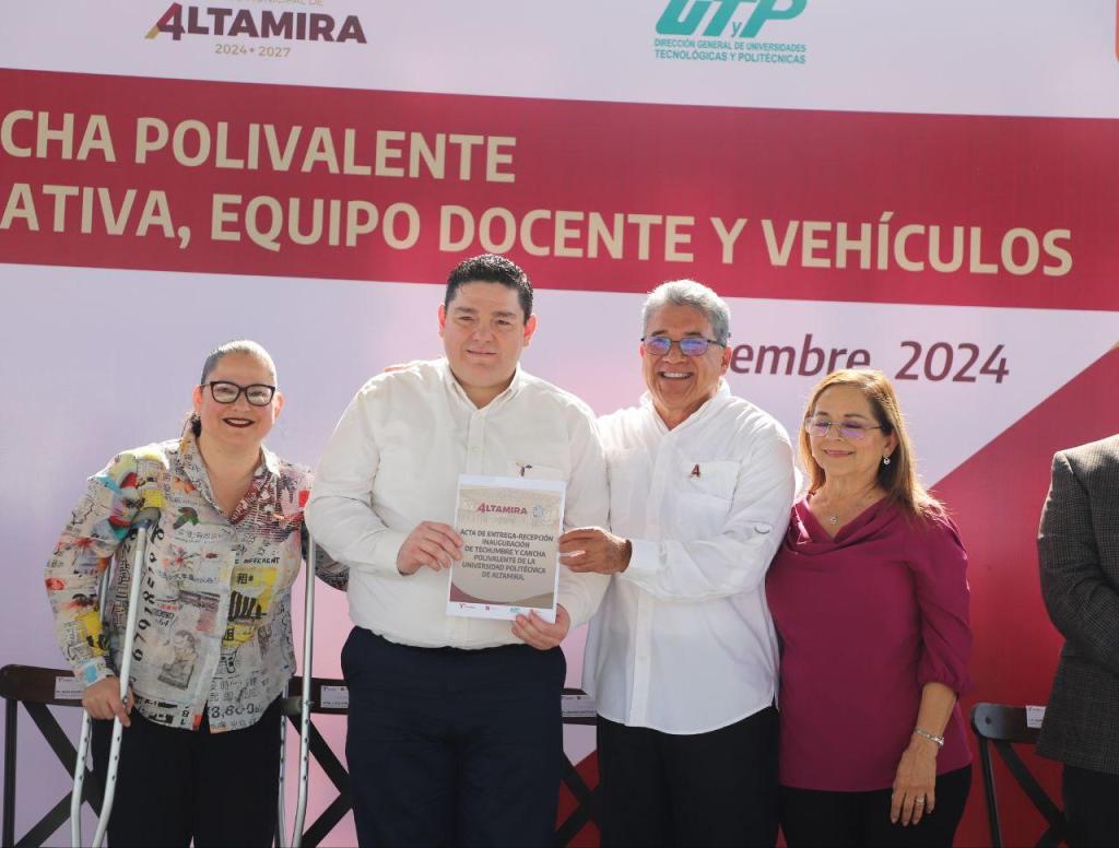 Entregan techumbre e infraestructura educativa en la&nbsp;UPALT