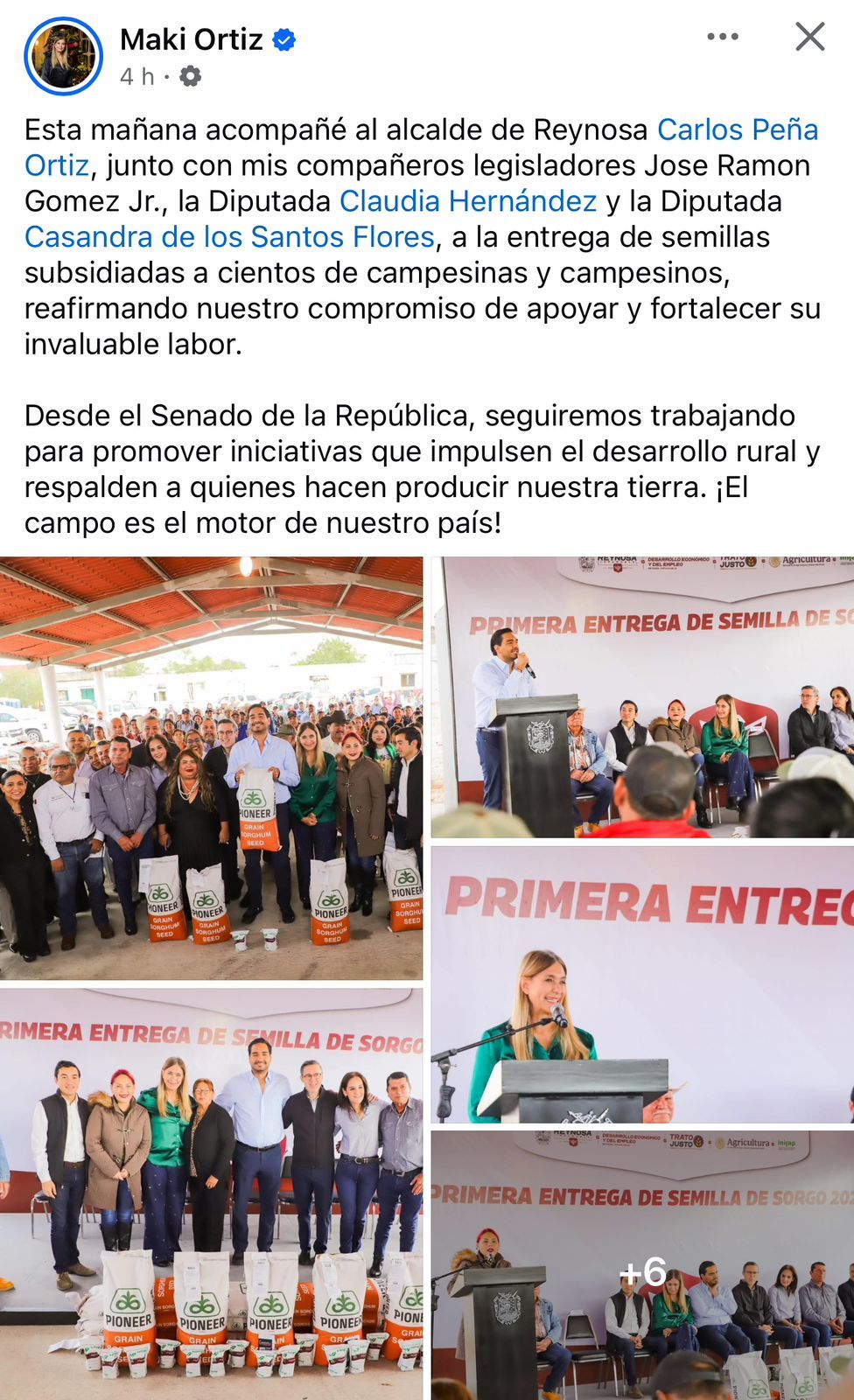 Entrega de Semillas Subsidiadas en Tamaulipas: ¿Cumple con las Leyes&nbsp;Agrícolas?