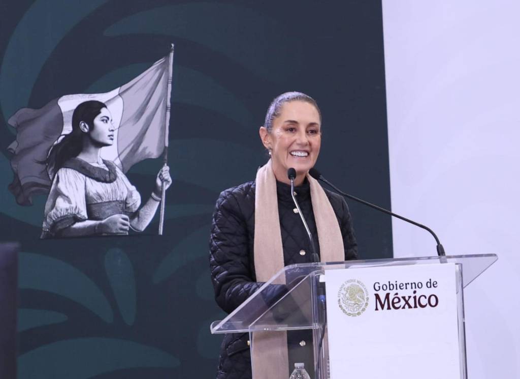 SHEINBAUM REAFIRMA SU COMPROMISO CON EL DESARROLLO DE NUEVO LAREDO: EL TREN DE PASAJEROS Y LA ANAM, CLAVES PARA LA CONECTIVIDAD Y EL CRECIMIENTO&nbsp;ECONÓMICO