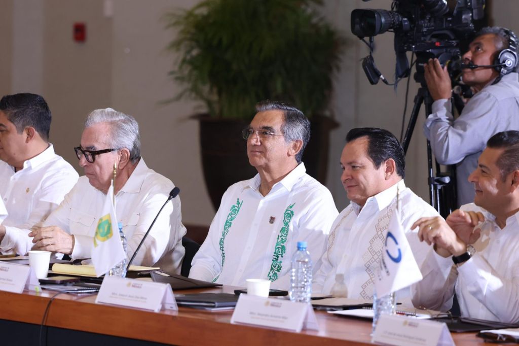 Participa gobernador Américo Villarreal en Consejo Nacional de Seguridad&nbsp;Pública