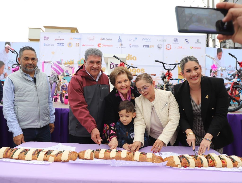 Celebran gobierno de Altamira y DIF municipal a niños y niñas por el Día de&nbsp;Reyes