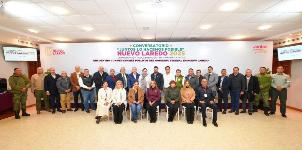 REFRENDAN ALCALDESA CARMEN LILIA CANTUROSAS Y FUNCIONARIOS FEDERALES COMPROMISO CON BIENESTAR DE&nbsp;NEOLAREDENSES