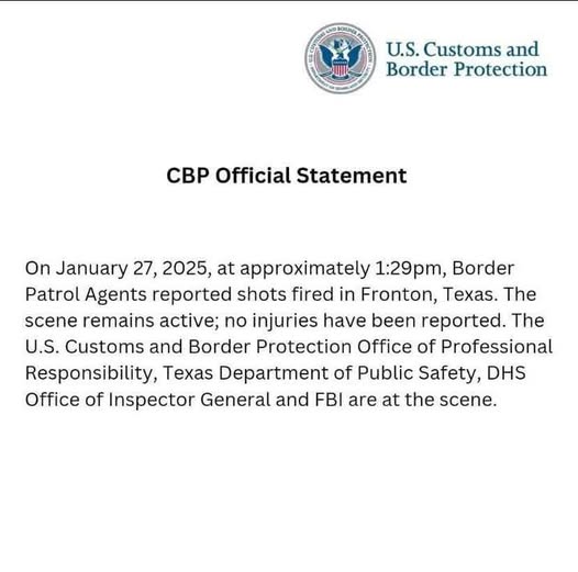 Confirma Patrulla Fronteriza ataque armado desde poblado&nbsp;tamaulipeco