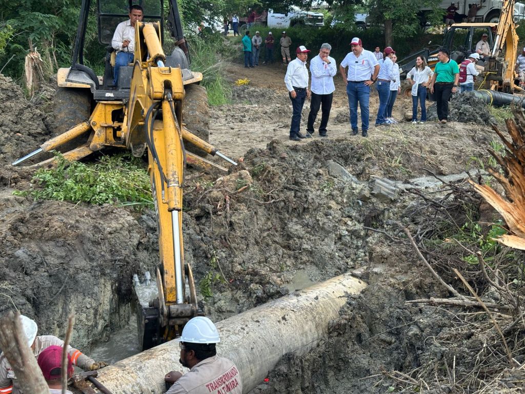 COMAPA Altamira moderniza su infraestructura&nbsp;hidrosanitaria