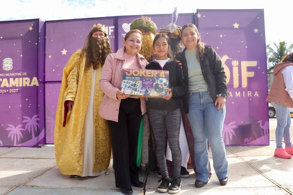 DIF Altamira lleva alegría a comunidades rurales con festival de Día de&nbsp;Reyes