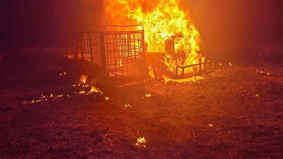 Incendio de camionetas con huachicol en Tlahuelilpan coincide con sexto aniversario de&nbsp;tragedia