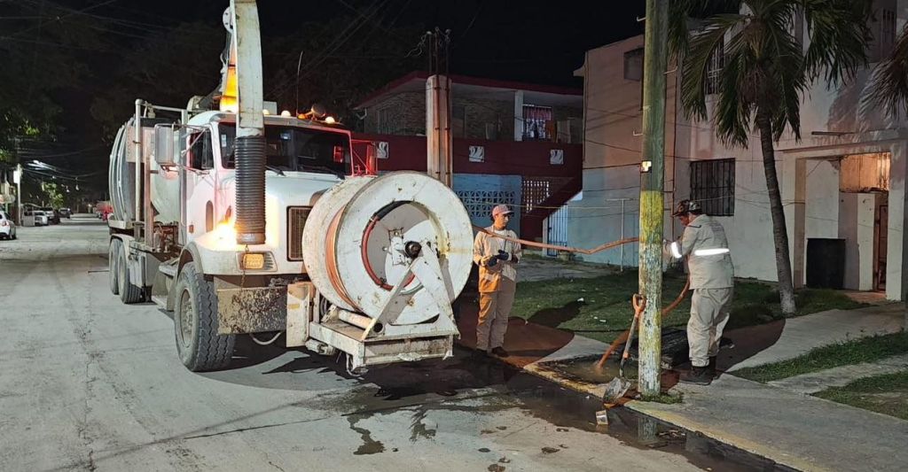 Lleva a cabo COMAPA Altamira sondeos y desazolve de descargas&nbsp;sanitarias