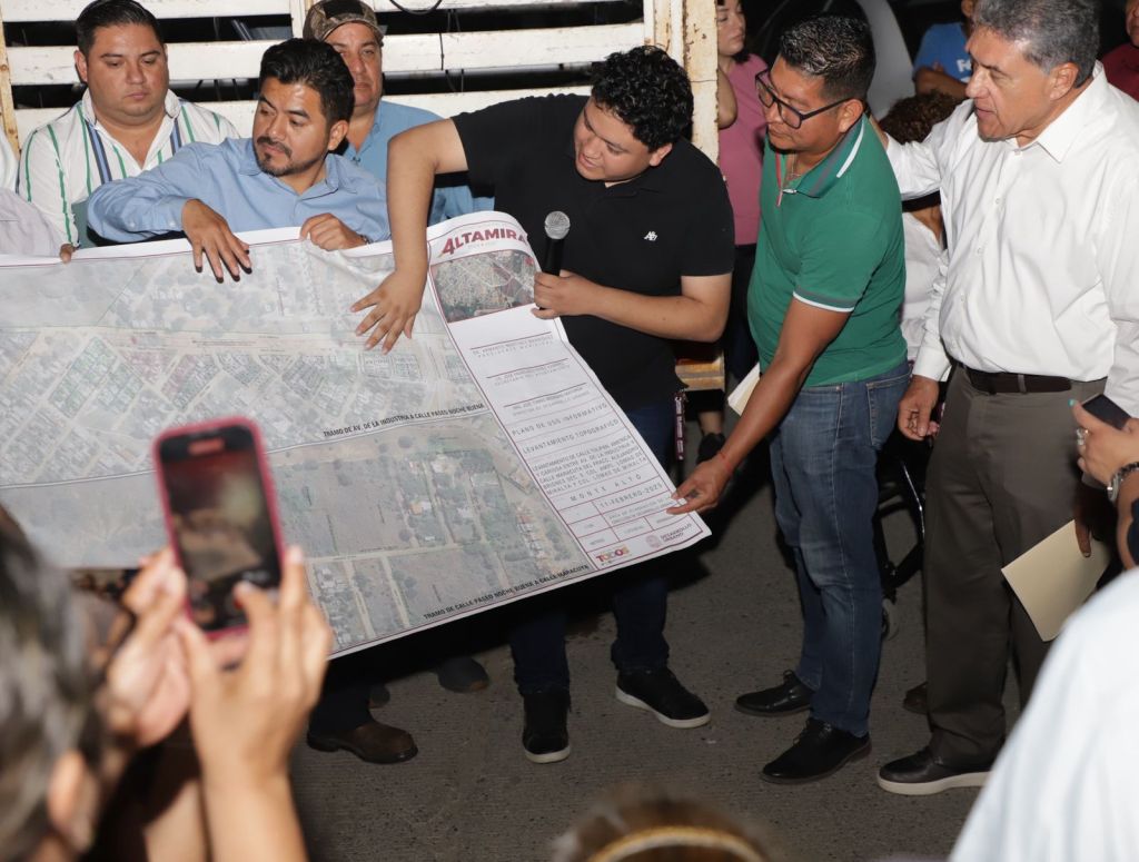 Proyecta Gobierno de Altamira importantes obras para el sector Monte&nbsp;Alto