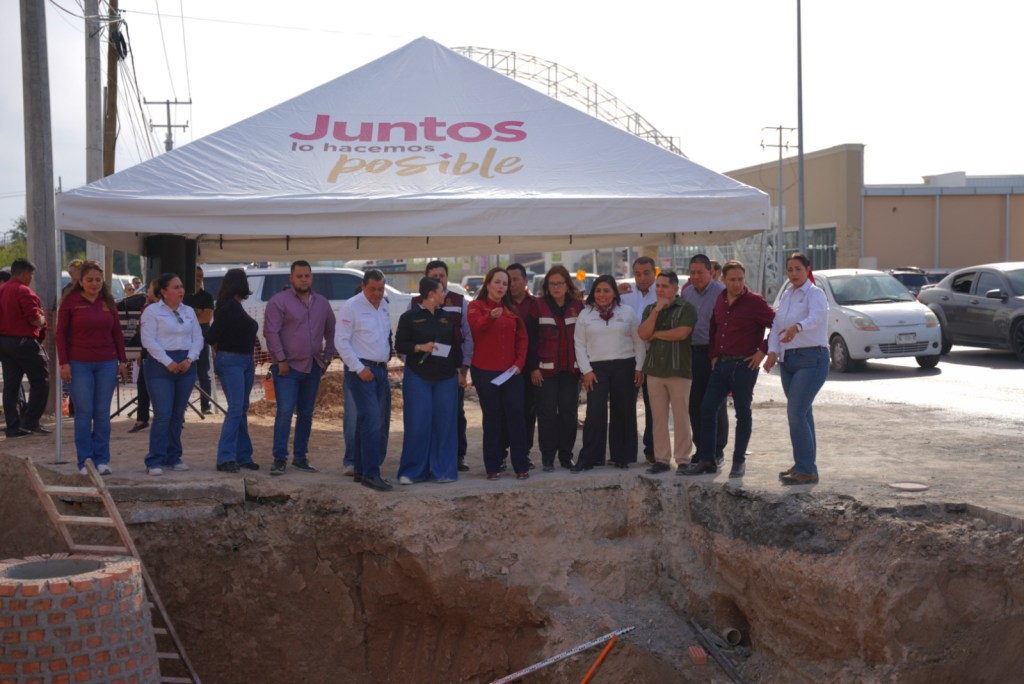 AVANZA TRANSFORMACIÓN DE INFRAESTRUCTURA HIDRÁULICA EN NUEVO LAREDO; SUPERVISA ALCALDESA CARMEN LILIA CANTUROSAS OBRAS DE&nbsp;DRENAJE