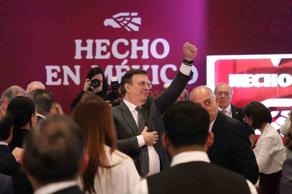Ebrard lanza “Hecho en México” en medio de tensiones comerciales con&nbsp;EE.UU.