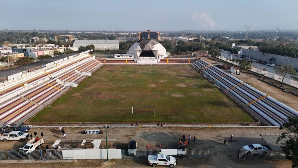 Estadio de Altamira muestra un nuevo&nbsp;rostro