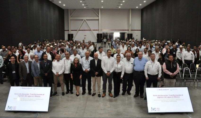 Participa secretario de Recursos Hidráulicos en foro de transformación del régimen del agua en&nbsp;México