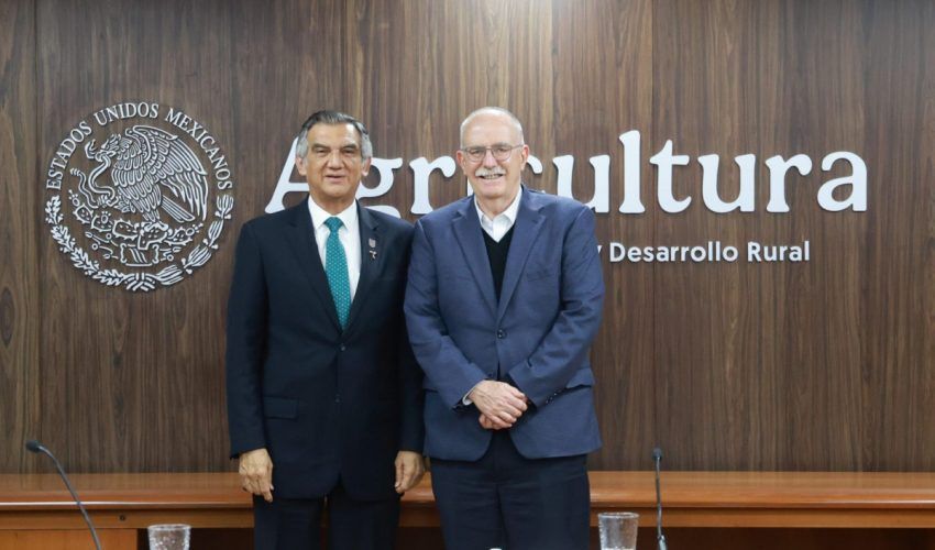 Gestiona gobernador apoyos para la agricultura y los productores de&nbsp;Tamaulipas