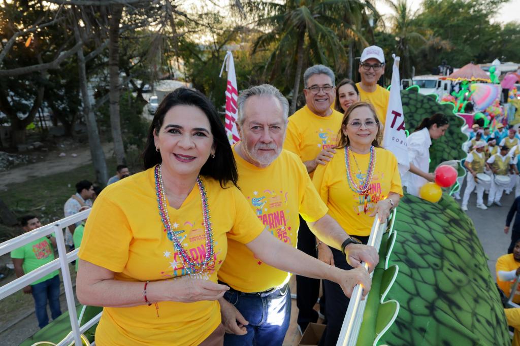 Mónica Villarreal Concluye con gran éxito el Carnaval Conurbado 2025 en Tampico 